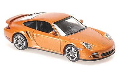 PORSCHE 911 TURBO 2009 GOLD