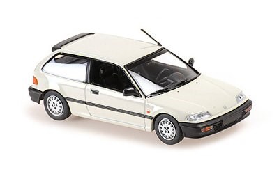 HONDA CIVIC 1990 WHITE