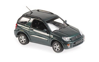 TOYOTA RAV4 3D 2000 DARK GREEN