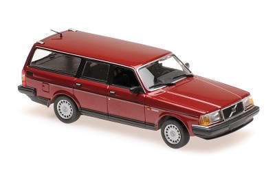 VOLVO 240 GL BREAK 1986 DARK RED METALLIC