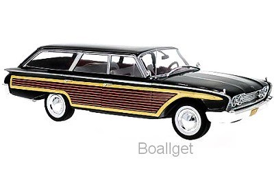 FORD COUNTRY SQUIRE 1960 BLACK / WOODEN