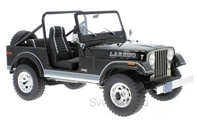 JEEP CJ-7 LAREDO 1976 BLACK