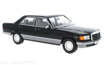 MERCEDES-BENZ S-CLASSE W126 1979 BLACK