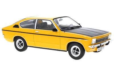 OPEL KADETT C COUPE SR 1975 DARK YELLOW / BLACK