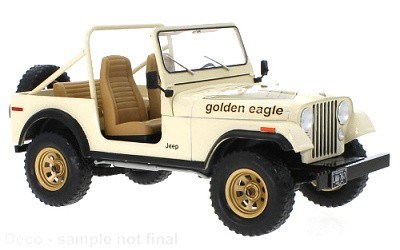 JEEP CJ-7 GOLDEN EAGLE 1980 BEIGE