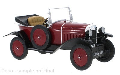 CITROEN 5 CV 1922 DARK RED