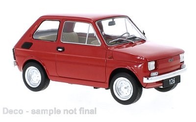 FIAT 126 1972 RED