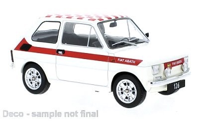 FIAT 126 ABARTH 1972 WHITE