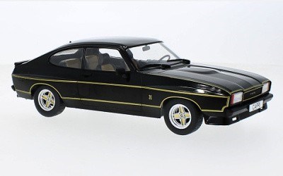 FORD CAPRI Mk.II X-PACK 1975 BLACK / GOLD