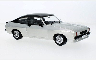 FORD CAPRI Mk.II X-PACK 1975 SILVER / MATTBLACK TV Serial Profesionlov Bodie a Doyle