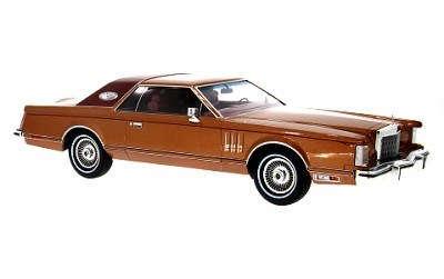 LINCOLN CONTINENTAL MARK V COUPE 1978 BROWN