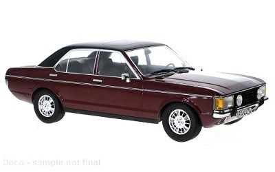 FORD GRANADA Mk.I 1975 DARK RED / MATTBLACK