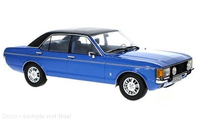 FORD GRANADA Mk.I 1975 DARK BLUE / MATTBLACK