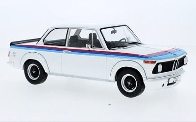 BMW 2002 TURBO 1973 WHITE / DECOR
