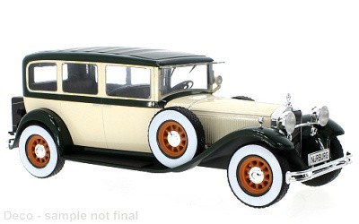 MERCEDES-BENZ TYP NUERBERG 460 / 460 K W08 1928 BEIGE / GREEN