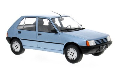 Peugeot 205 1984 light blue
