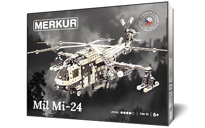 STAVEBNICE MERKUR 6186 Vrtulník Mil Mi-24 746 pcs