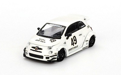 FIAT 595 ABARTH LB-WORKS XABAS WORKS GARA WHITE 2024