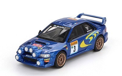 Subaru Impreza WRC98 1998 Rally Monte-Carlo 3rd Place #3 blister