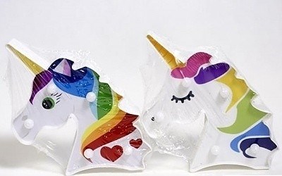 LAMPIČKA LED HLAVA JEDNOROŽCE 2xR6 1,5V