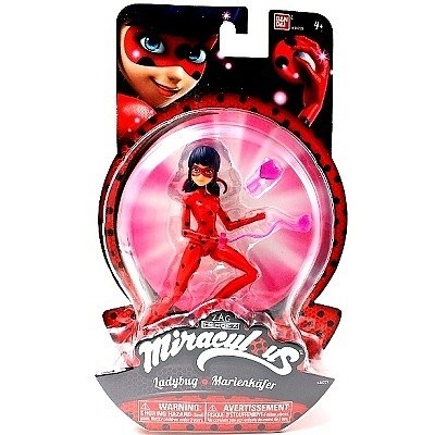 MIRACULOUS KOUZELNÁ BERUŠKA A ČERNÝ KOCOUR MARINETTE LADY BUG FIGURKA 13 cm S PŘÍSLUŠENSTVÍM