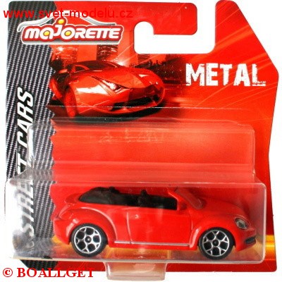 AUTÍČKO MAJORETTE VW BEETLE RED BLISTR