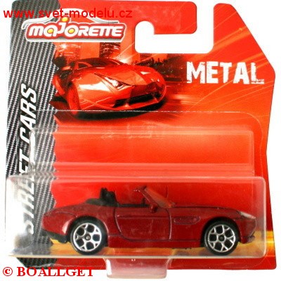 AUTKO MAJORETTE BMW Z6 RED BLISTR