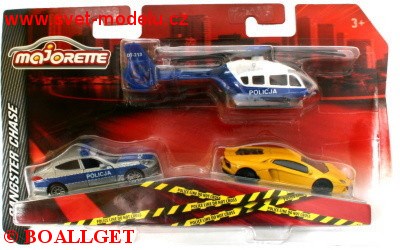 AUTÍČKA MAJORETTE SADA 3 KUSŮ - PACK 1