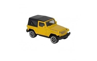 AUTÍČKO MAJORETTE JEEP RUBICON YELLOW