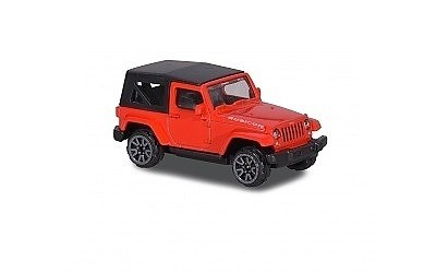 AUTÍČKO MAJORETTE STREET BLISTR JEEP WRANGLER CLOSE ROOF RED
