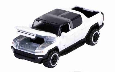 AUTÍČKO MAJORETTE PREMIUM CARS GMC HUMMER EV WHITE