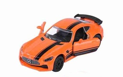 AUTÍČKO MAJORETTE PREMIUM CARS MERCEDES-AMG GT R ORANGE