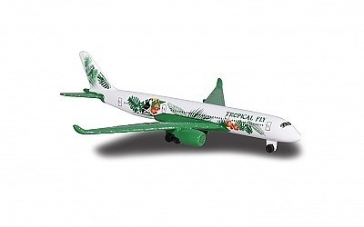 LETADLO MAJORETTE AIRBUS A350-900 TROPICAL FLY