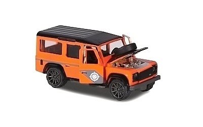 AUTÍČKO MAJORETTE DE LUXE LAND ROVER DEFENDER 110 ORANGE