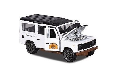 AUTÍČKO MAJORETTE DE LUXE LAND ROVER DEFENDER 110 WHITE