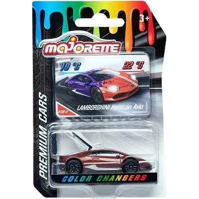 AUTÍČKO MAJORETTE COLOR CHANGERS LAMBORGHINI HURACAN AVIO