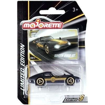 AUTÍČKO MAJORETTE SERIES 9 GOLD TOYOTA 2000 GT LIMITED EDITION