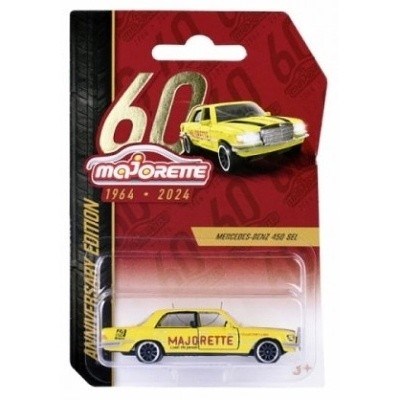 AUTÍČKO MAJORETTE 60TH ANNIVERSARY EDITION MERCEDES-BENZ 450 SEL YELLOW