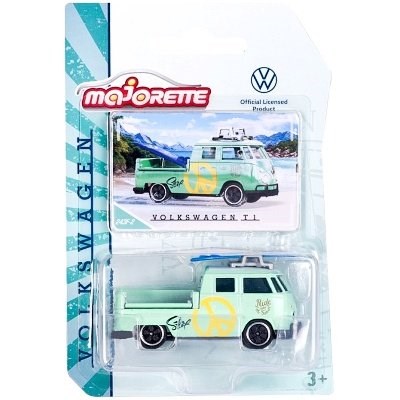 AUTÍČKO MAJORETTE VOLKSWAGEN T1 PICK-UP LIGHT GREEN