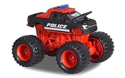 AUTÍČKO MAJORETTE MONSTER ROCKERZ FORD POLICE