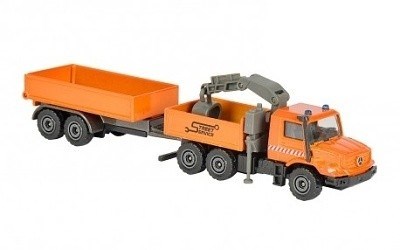 AUTÍČKO MAJORETTE MERCEDES BENZ S PŘÍVĚSEM