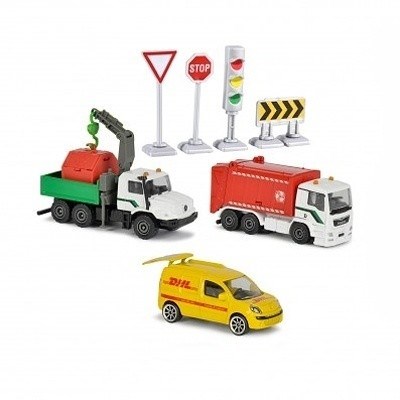 AUTÍČKA MAJORETTE CITY SET