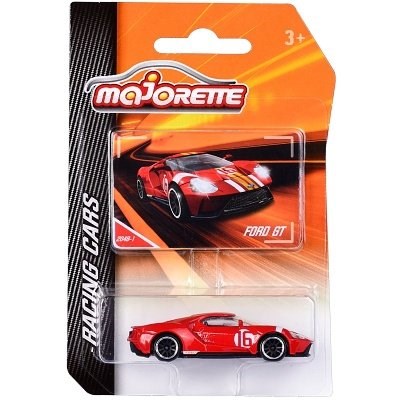 AUTÍČKO MAJORETTE RACING CARS FORD GT No.16 RED