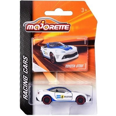 AUTÍČKO MAJORETTE RACING CARS TOYOTA GT 86 WHITE / BLUE
