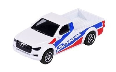 AUTÍČKO MAJORETTE RACING CARS ISUZU D-MAX-SPARK WHITE