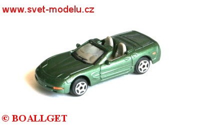 CHEVROLET CORVETTE CONVERTIBLE 1998 GREEN