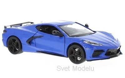 CHEVROLET CORVETTE C8 STINGRAY 2020 BLUE