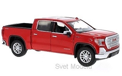 GMC SIERRA 1500 SLT CREW CAB 2019 RED