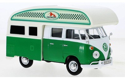 VOLKSWAGEN T1 DOKA CAMPER OUTDOOR GREEN / WHITE