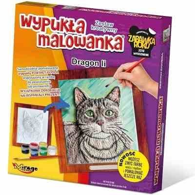 VYMALUJ SI SÁM 3D KOČKA DRAGON LI